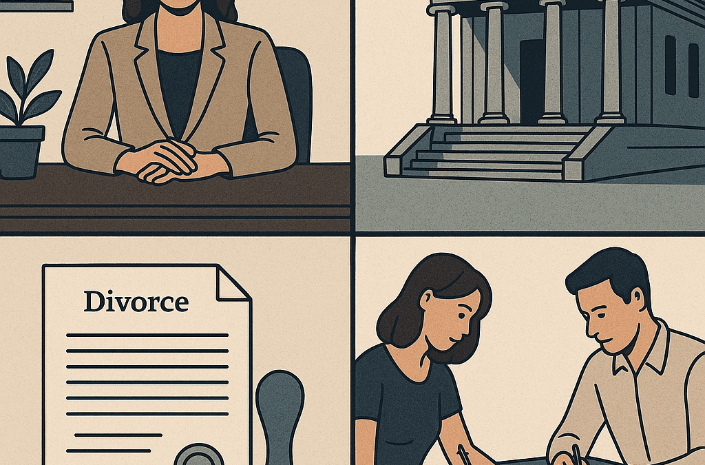 Will I Have to Go to Court for an Uncontested Divorce? 