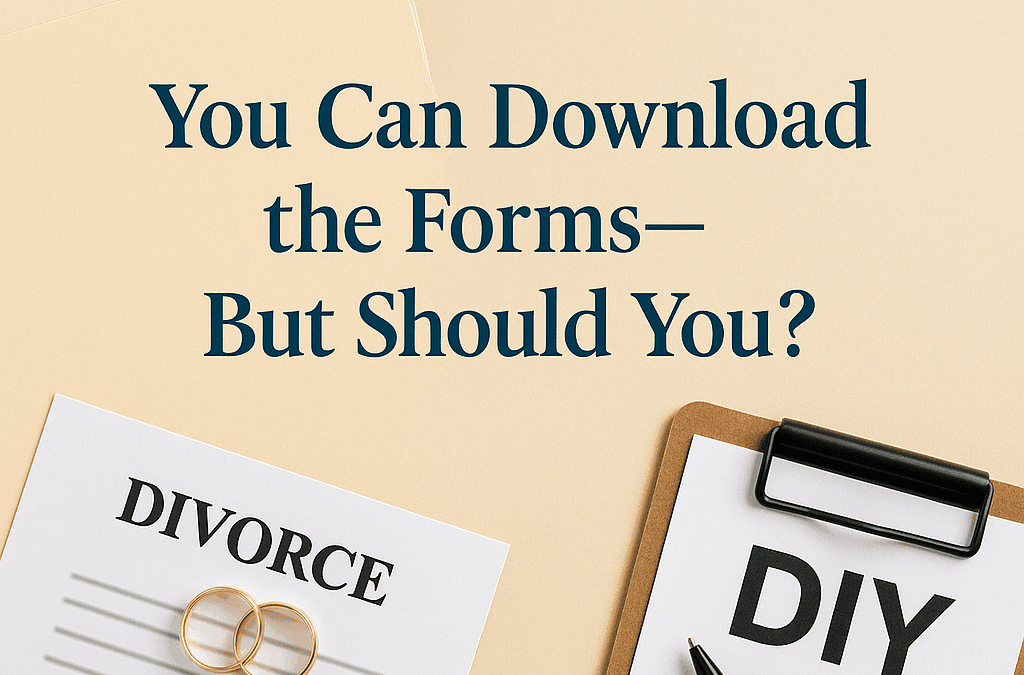 You Can Download the Forms—But Should You?