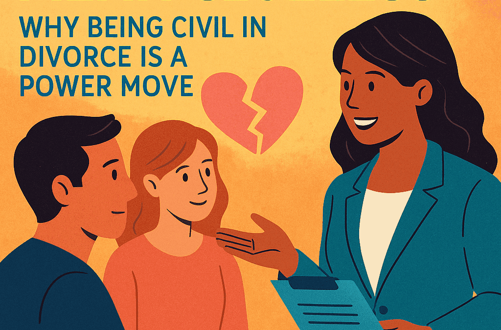 Kind Doesn’t Mean Clueless: Why Being Civil in Divorce Is a Power Move