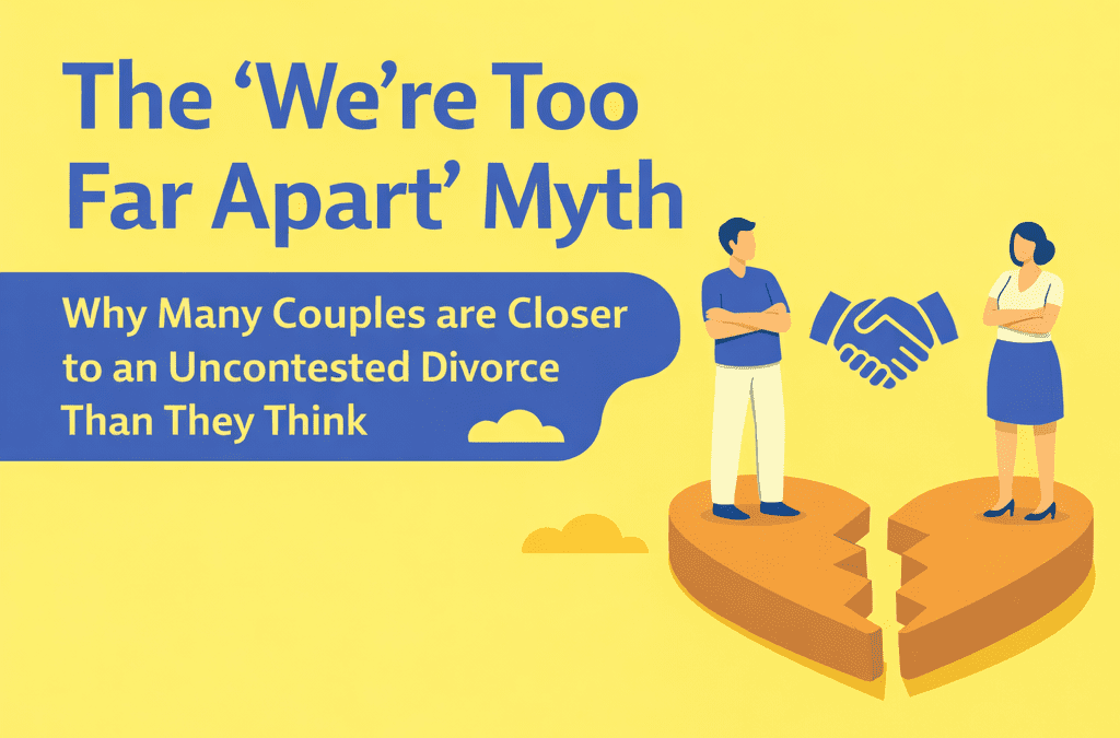 Myth & Order: The “We’re Too Far Apart” Myth